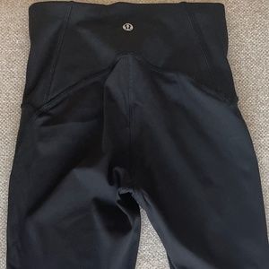 Black Lulu Legging with mesh